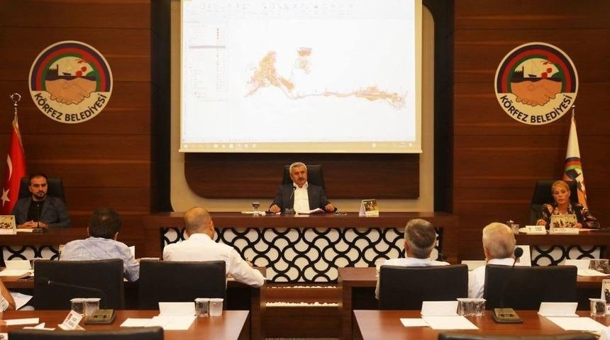 Körfez Belediyesi Ağustos Ayı Meclisi Gerçekleştirildi
