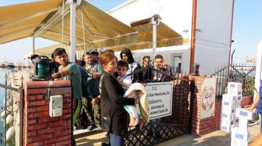 &Ccedil;anakkale'de 37 Ka&ccedil;ak Yakalandı