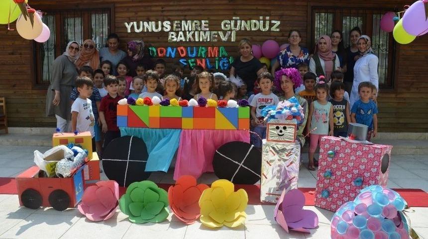 Minikler Dondurma Şenliğinde Buluştu