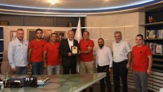 Düsof’dan Başkan Keleş’e Teşekkür Ziyareti