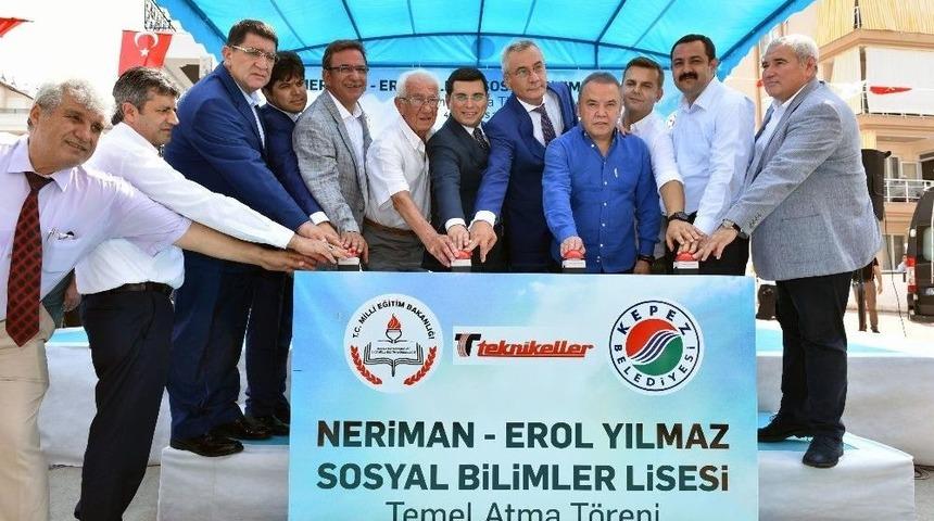 Kepez&rsquo;e Sosyal Bilimler Lisesi