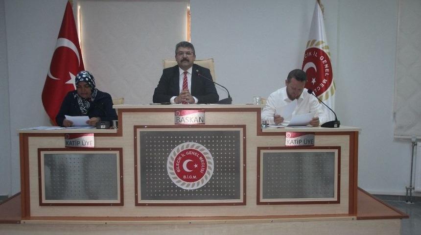 İl Genel Meclisi Ağustos Ayı 4&rsquo;&uuml;nc&uuml; Birleşimi Yapıldı