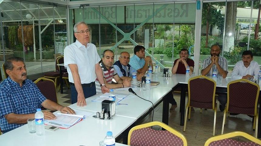 Başkan Acar, Muhtarlara Belediye Hizmetlerini Anlattı