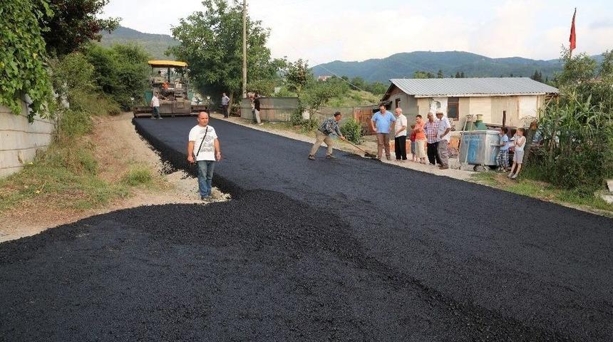 Başiskele&rsquo;de Asfalt &Ccedil;alışmaları S&uuml;r&uuml;yor