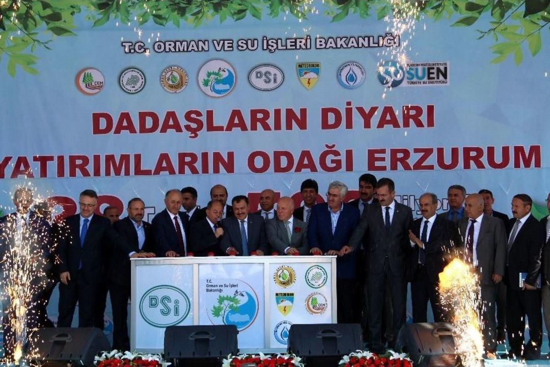 592 Milyon Tl Değerindeki 38 Tesisin Temeli Atıldı