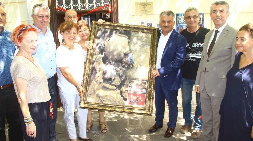 Vali Yazıcı Antandros&rsquo;u Ziyaret Etti