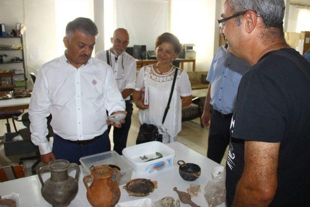 Vali Yazıcı Antandros’u Ziyaret Etti