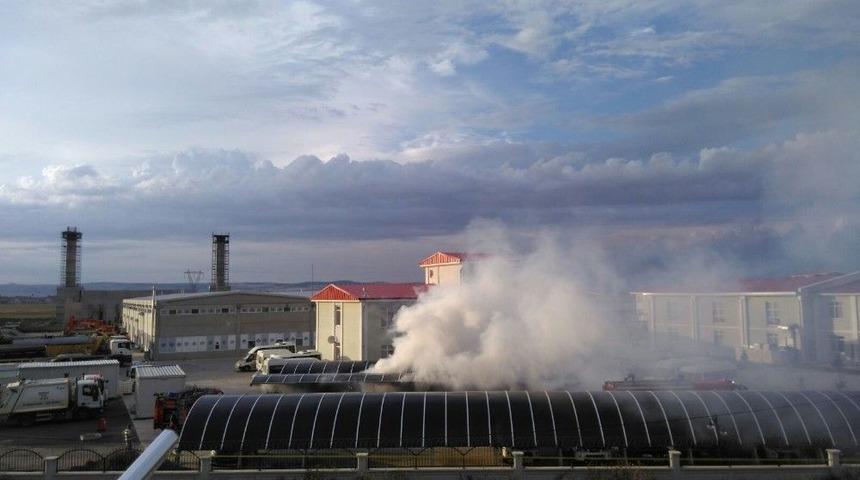 Afyonkarahisar &Ouml;zel İdare Otoparkı&rsquo;nda Yangın &Ccedil;ıktı
