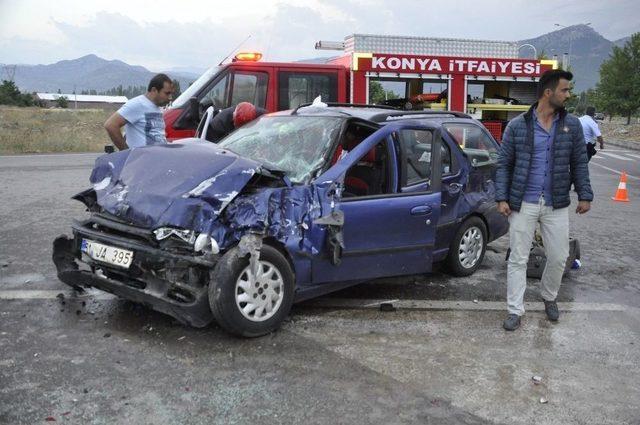 Böbrek Nakli Oldu, Memleketine Giderken Kazada Yaralandı