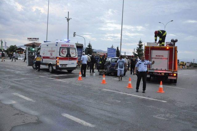 Böbrek Nakli Oldu, Memleketine Giderken Kazada Yaralandı