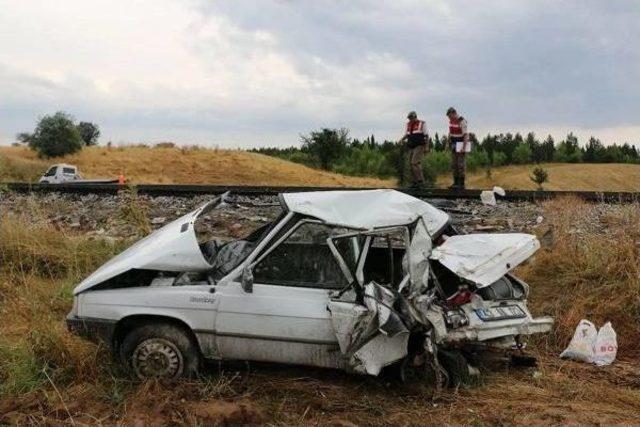 Kütahya’Da Kaza: 1 Ölü, 4 Yaralı