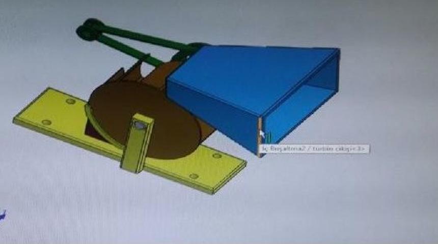 Teknikerin 'su T&uuml;rbini' Projesi Patent Aldı