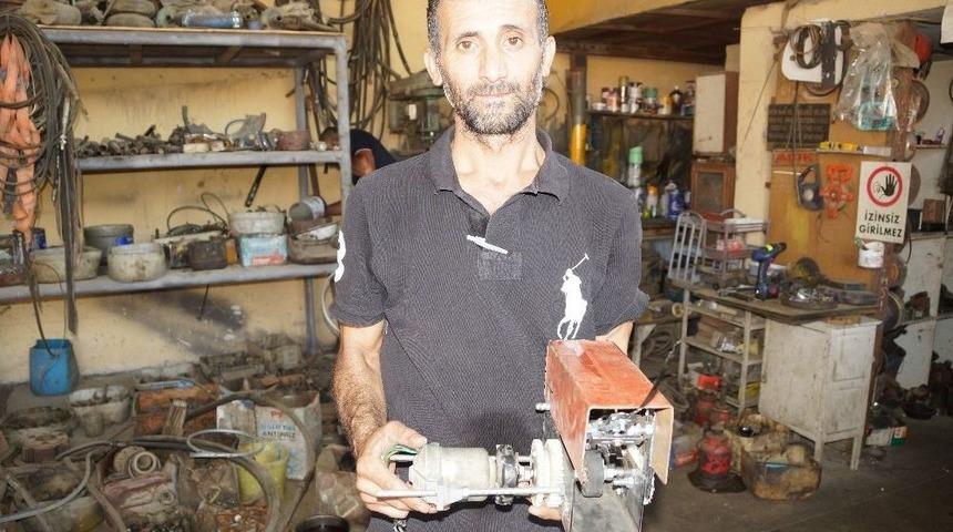 Aydınlı Mucit, Balatasız Fren Sistemi Yaptı