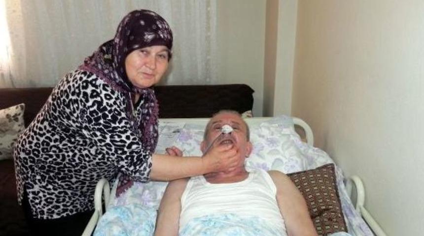 Beyni Hasarlı, Konuşamıyor, Beslenemiyor,1 Yıldır Yatağa Mahkum Ancak Y&uuml;zde 61 Raporlu