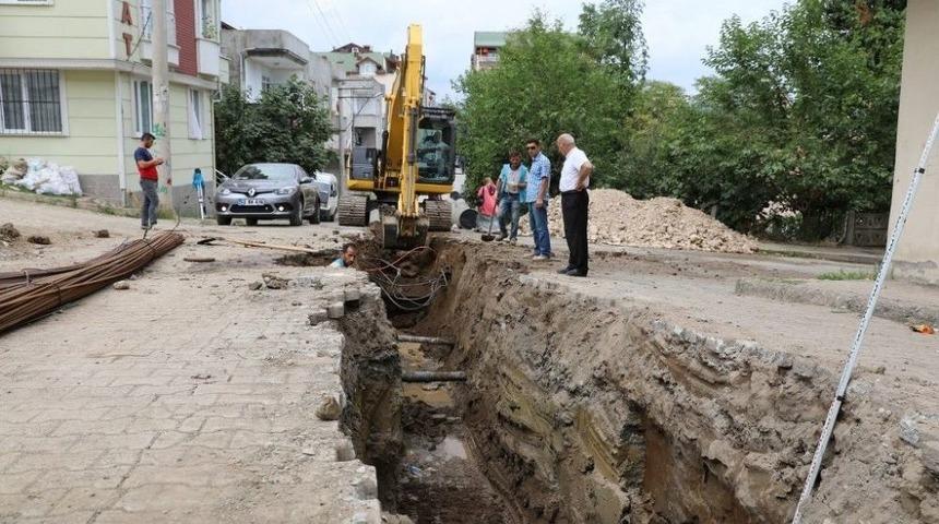 Fatsa&rsquo;da Ana Su Hattı &Ccedil;alışmaları