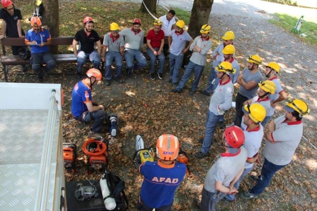 Afad, Toyota Boshoku Akt Ekibine &lsquo;arama Kurtarma&rsquo; Eğitimleri Verdi