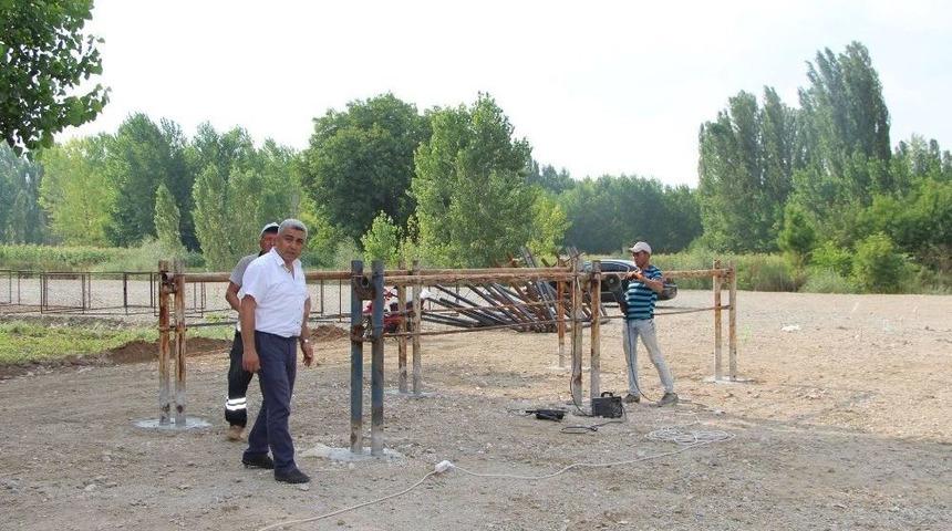 Hisarcık Belediyesi Canlı Hayvan Pazarı Hizmete Girdi