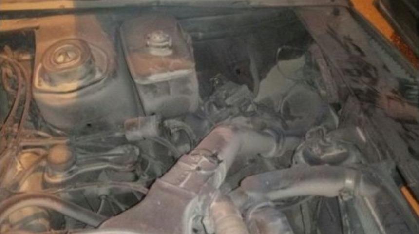 Van&rsquo;da Seyir Halindeki Otomobil Yandı