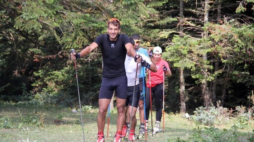 Kayaklı Koşu Milli Takımı, Olimpiyatlara Bolu&rsquo;da Hazırlanıyor