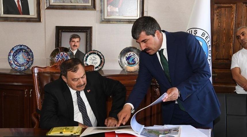 Bakan Eroğlu&rsquo;ndan Muş Belediyesine Ziyaret