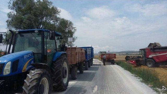 İnönü’de Hasat Ve Kontrol Zamanı