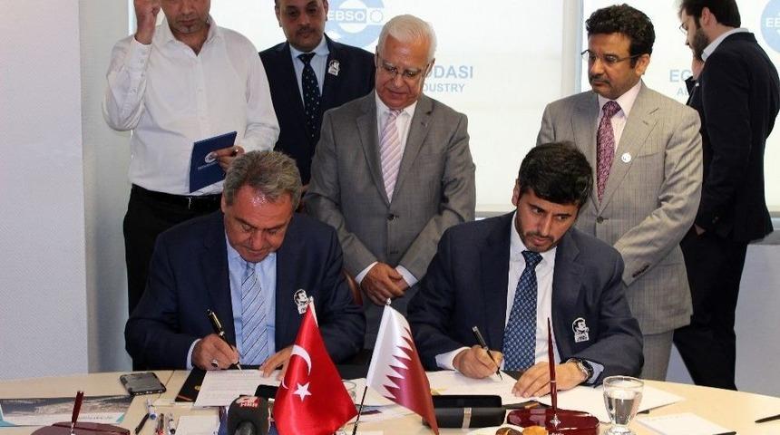 Katarlı Ve T&uuml;rk Firmalar İzmir&rsquo;de Buluştu, Anlaşmalar Peş Peşe Geldi