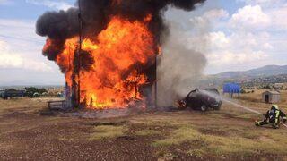 Denizli’de Çıkan Yangın Evi Kül Etti