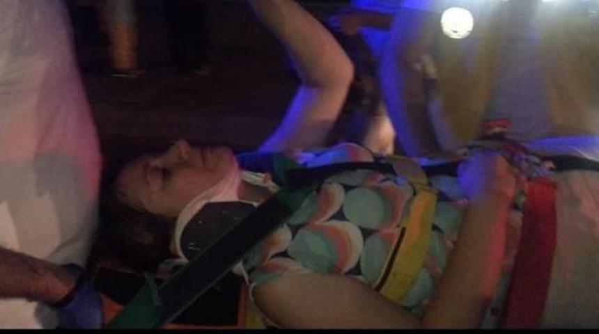 Takla Atan Otomobilin S&uuml;r&uuml;c&uuml;s&uuml; Yaralandı