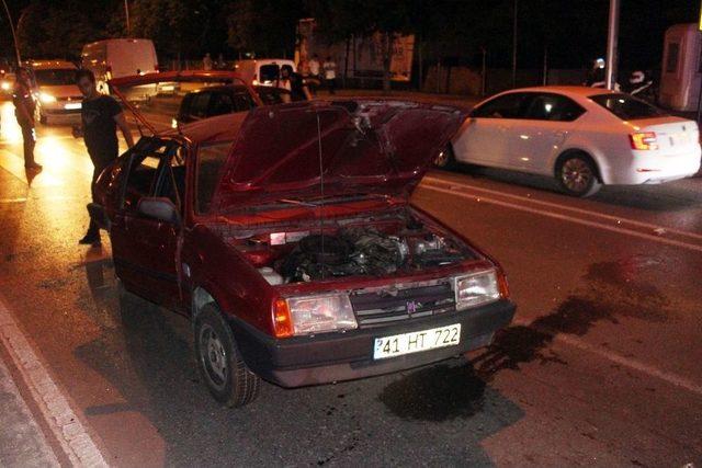 İzmit’te Trafik Kazası: 1 Yaralı