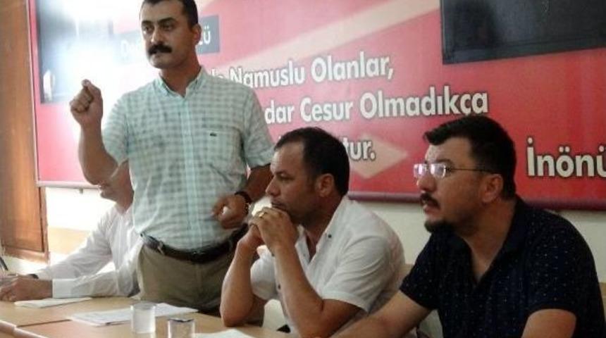 Chp'li Erdem Mersin'de Konuştu