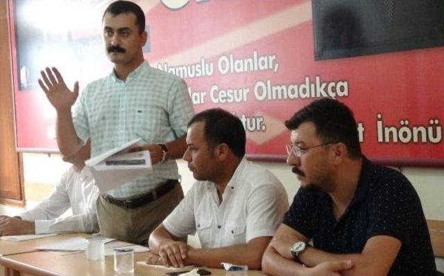 Chp'li Erdem Mersin'de Konuştu