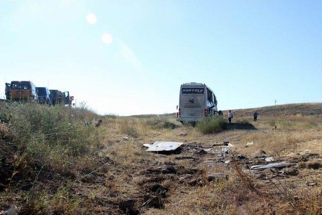 Kayseri’de Yolcu Otobüsü Devrildi: 26 Yaralı