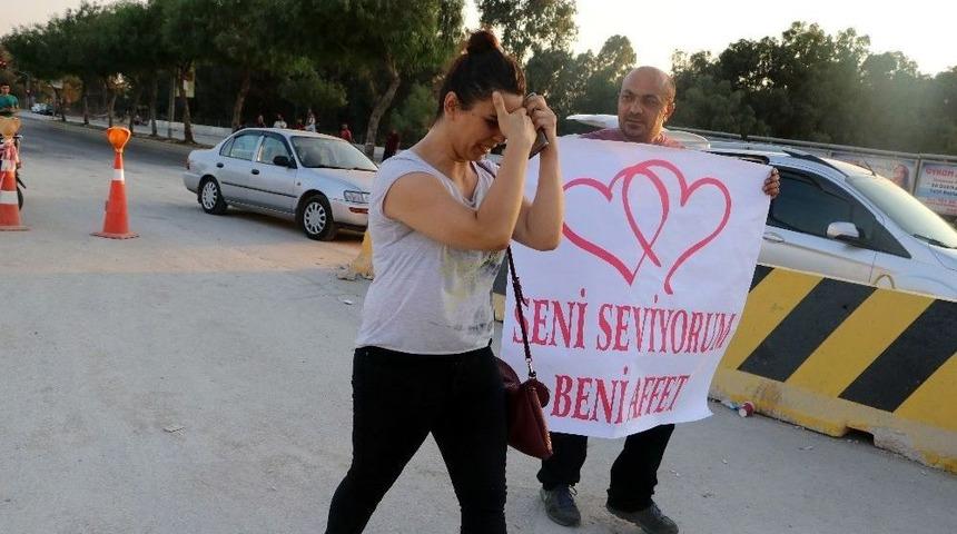 Eski Eşinin Barışma Teklifini G&ouml;zyaşlarıyla Reddetti