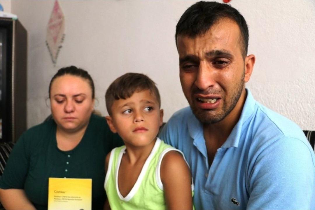 İşitme Cihazı Kaybolan K&uuml;&ccedil;&uuml;k Efe Sessizliğe Mahkum Oldu