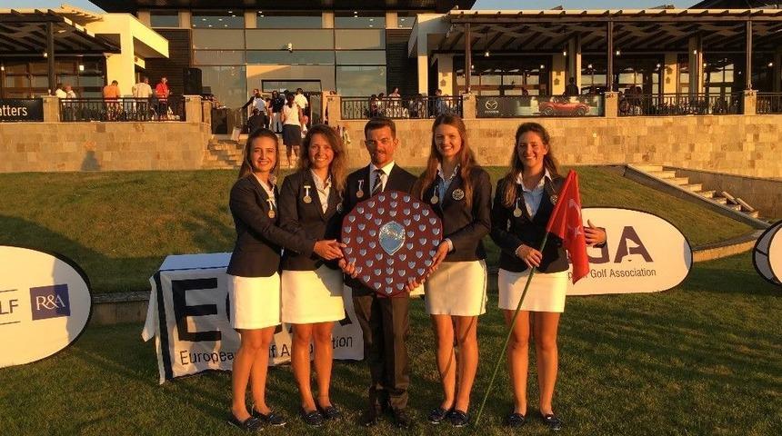 T&uuml;rkiye Milli Golf Takımı, Bulgaristan&rsquo;dan Altın Madalyayla D&ouml;n&uuml;yor