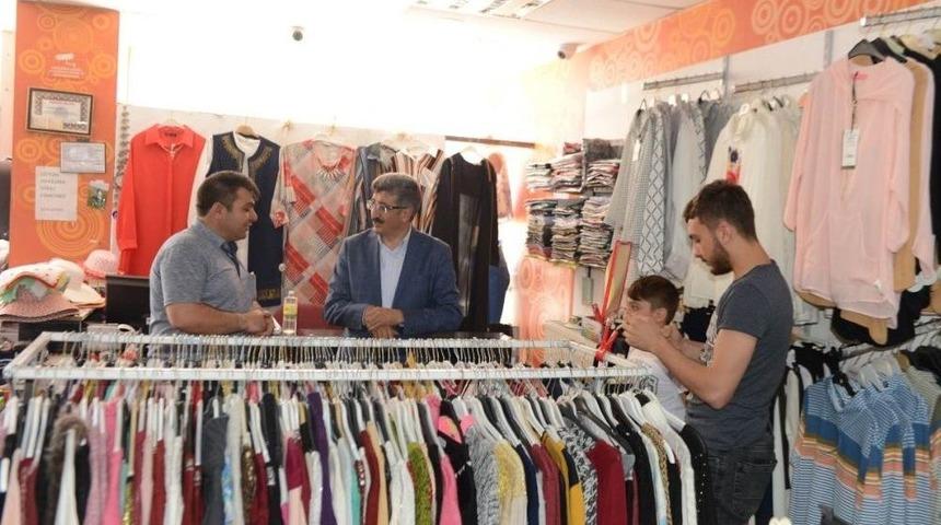 Vali Bilmez, Esnafa &rsquo;hayırlı İşler&rsquo; Temennisinde Bulundu