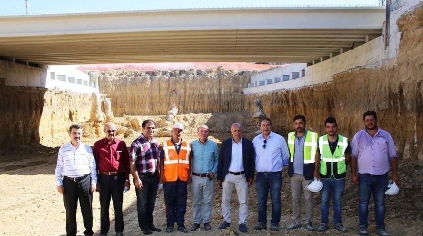 Başkan Çalışkan, Alt Geçit Çalışmalarını İnceledi