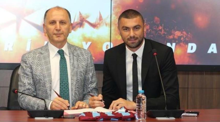 Trabzonspor, Burak Yılmaz Ile S&ouml;zleşme Imzaladı