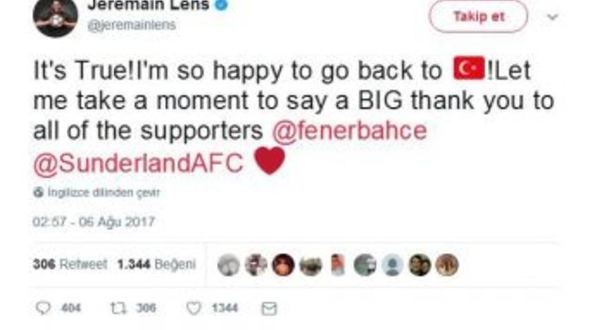 Lens&rsquo;ten Fenerbah&ccedil;e Taraftarına Teşekk&uuml;r