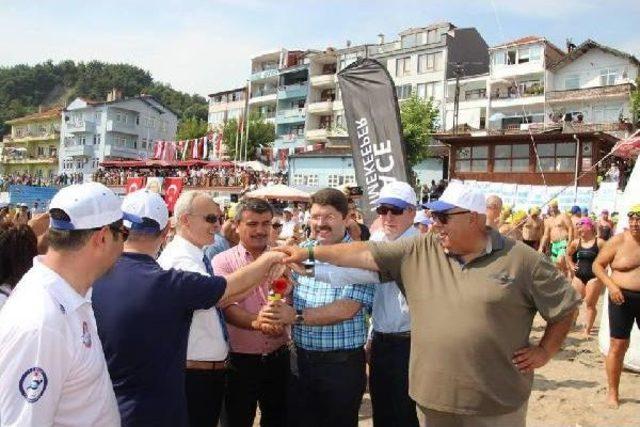 Uluslararası Amasra Açık Su Maratonu Başladı