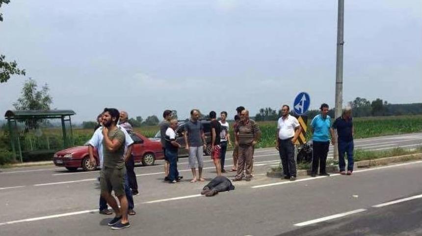 Otomobil İle Motosiklet &Ccedil;arpıştı: 1 &Ouml;l&uuml;