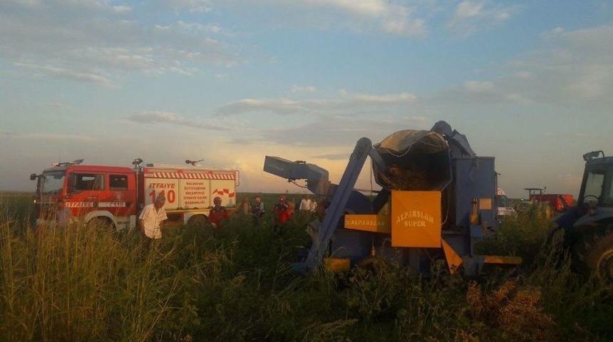 Patoz Makinesinin İ&ccedil;ine D&uuml;şen İş&ccedil;i Hayatını Kaybetti