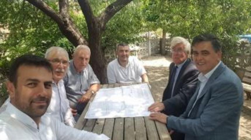 Başkan Yal&ccedil;ın Ve Muhtar Palabıyık Bir Araya Geldi