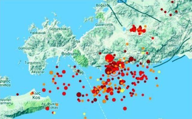 Bodrum Bu Sabah 2 Depremle Sallandı (2)