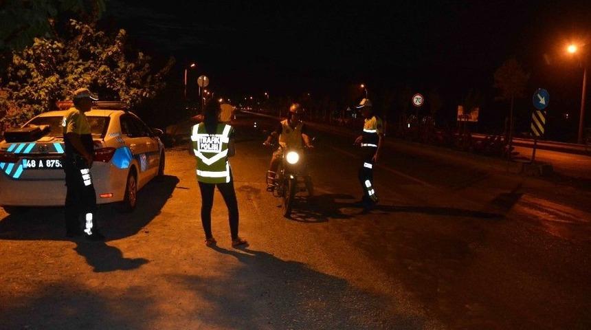 Ortaca&rsquo;da Motosikletlere Sıkı Denetim