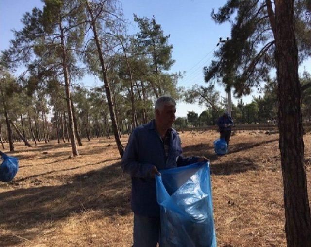 Parklarda Temizlik Çalışmaları Başladı