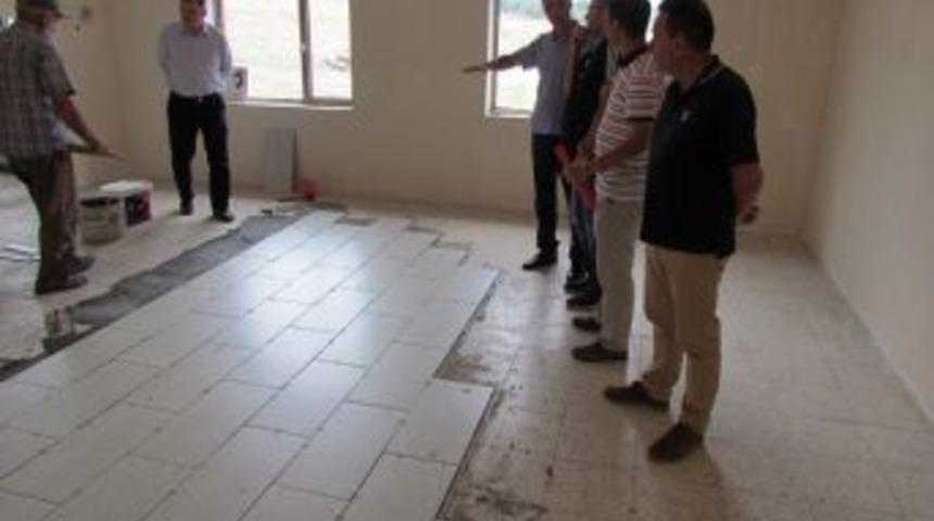 &Ccedil;amlıca Yangın İlk M&uuml;dahale Ekip Binası Yenileniyor