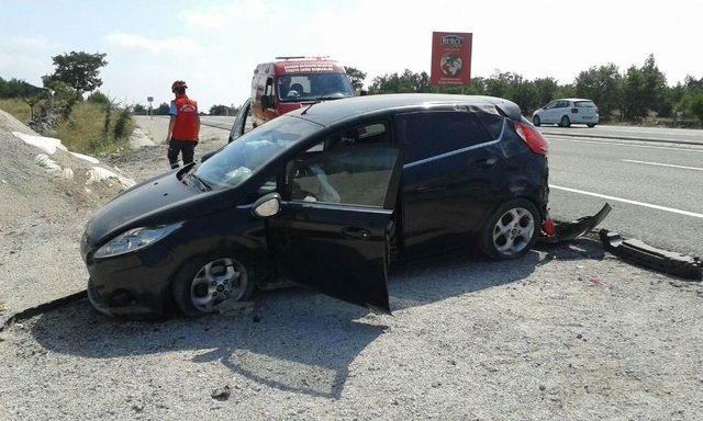 Balıkesir’de Trafik Kazası: 1 Yaralı