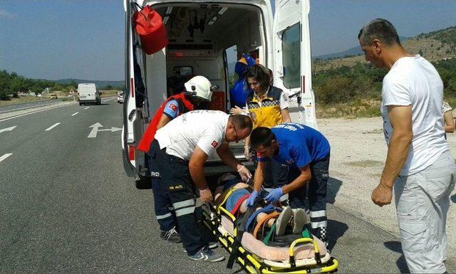 Balıkesir’de Trafik Kazası: 1 Yaralı