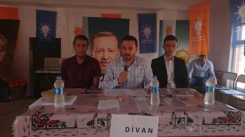 Ak Parti Hasanşeyh Beldesinde Kongre Yaptı
